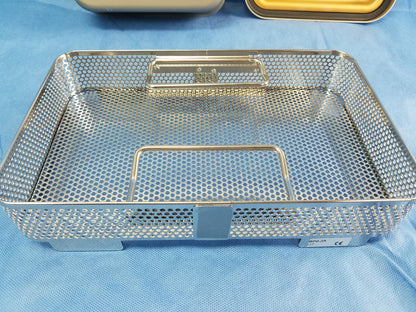 V.Mueller Genesis Sterilization Container With Basket & Silicone Mat