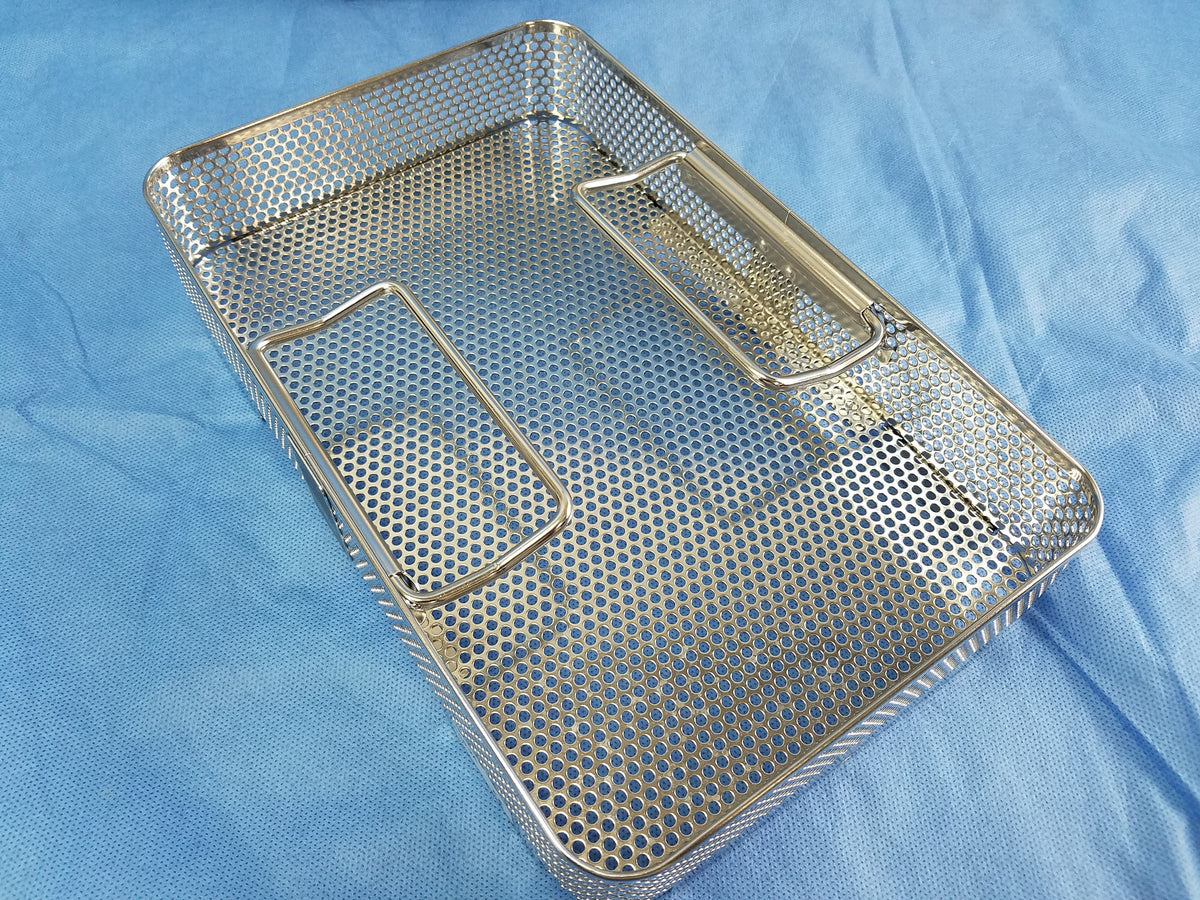 V.Mueller Genesis Sterilization Container With Basket & Silicone Mat