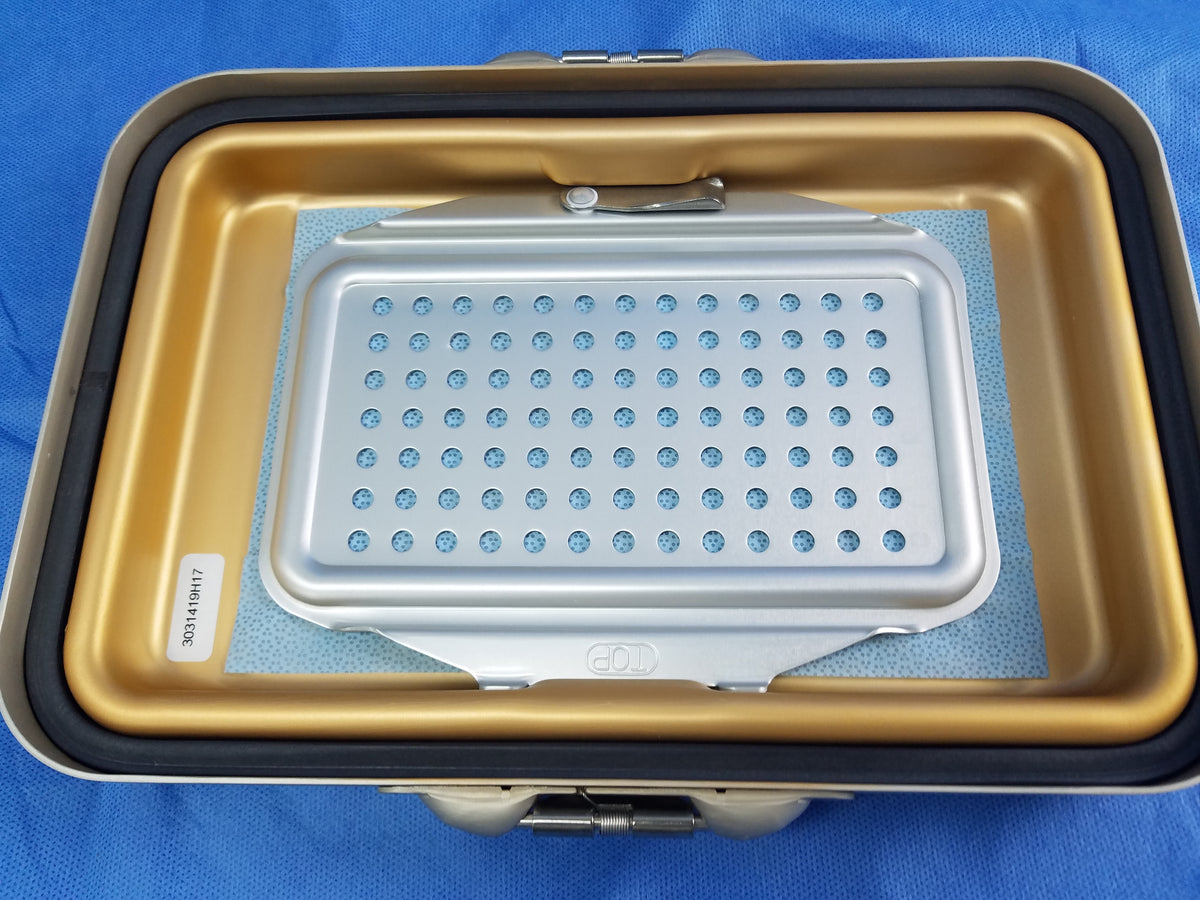 V.Mueller Genesis Sterilization Container With Basket & Silicone Mat