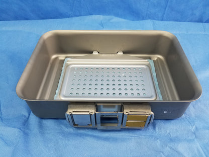 V.Mueller Genesis Sterilization Container With Basket & Silicone Mat