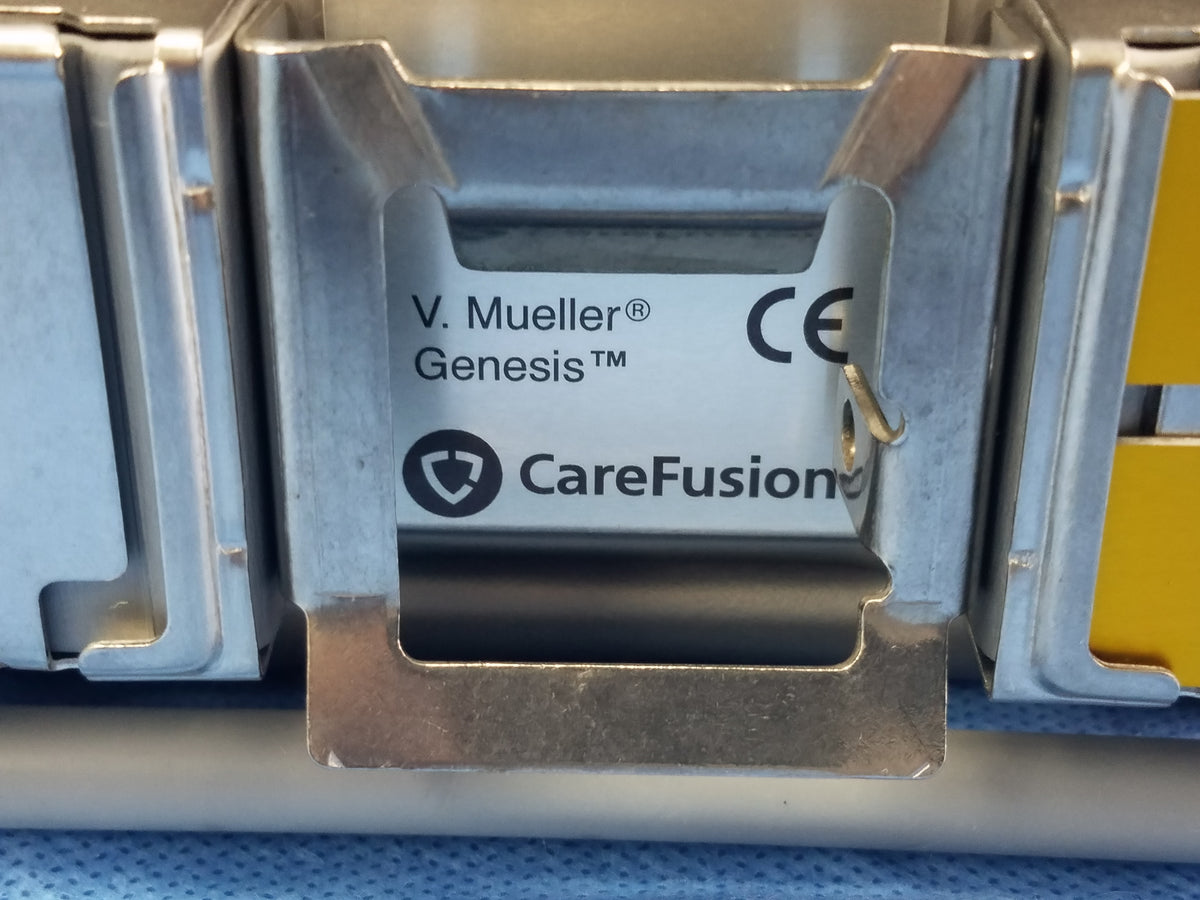V.Mueller Genesis Sterilization Container With Basket & Silicone Mat