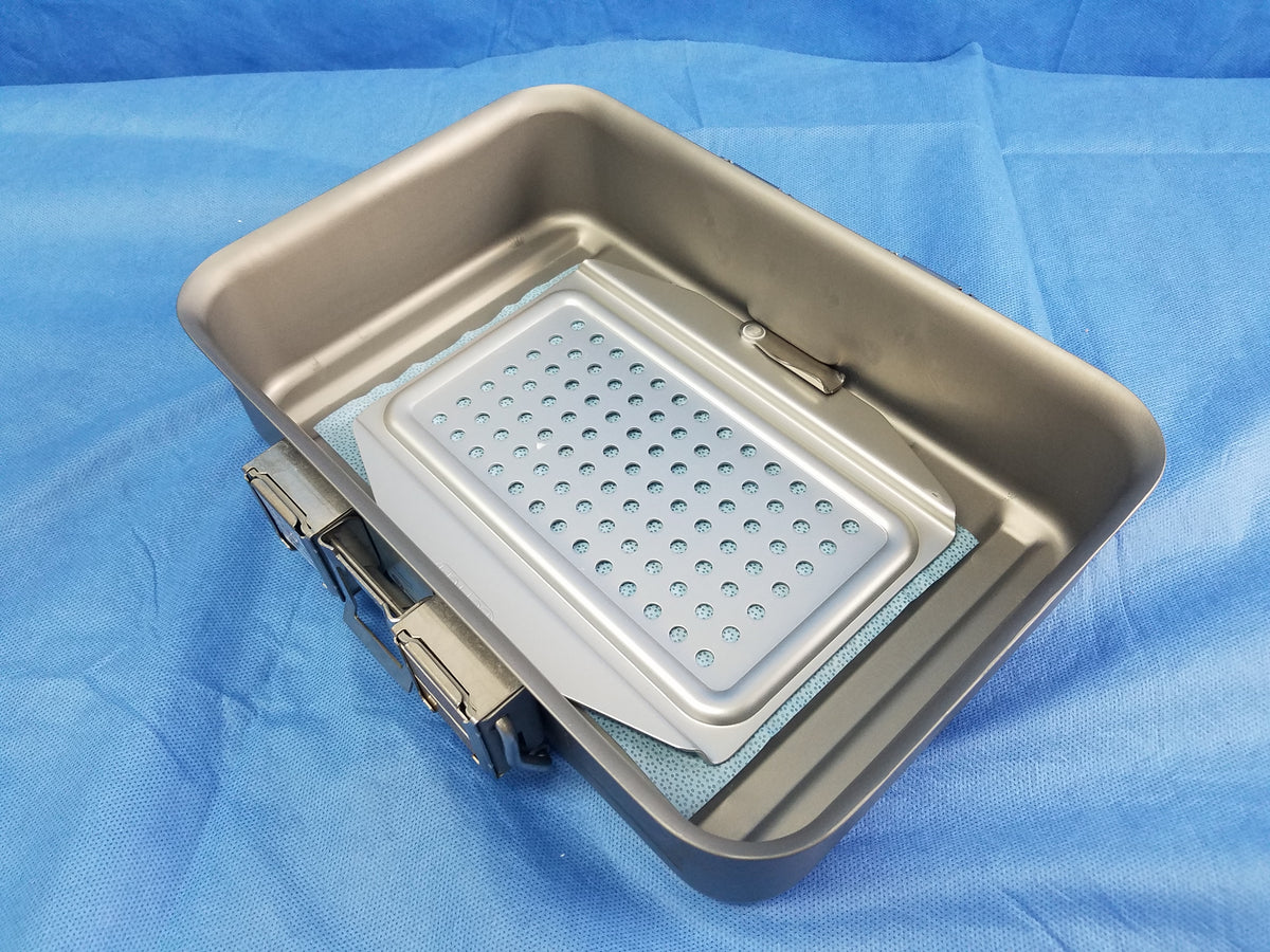V.Mueller Genesis Sterilization Container With Basket & Silicone Mat
