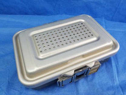 V.Mueller Genesis Sterilization Container With Basket & Silicone Mat