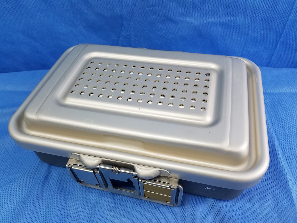 V.Mueller Genesis Sterilization Container With Basket & Silicone Mat