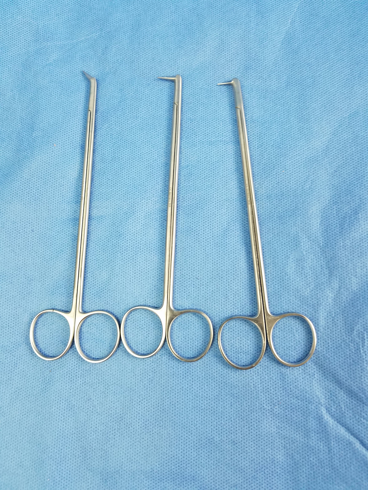 Lot of 3 Codman 54-8021 & 54-8018 Diethrich Coronary Artery Scissors