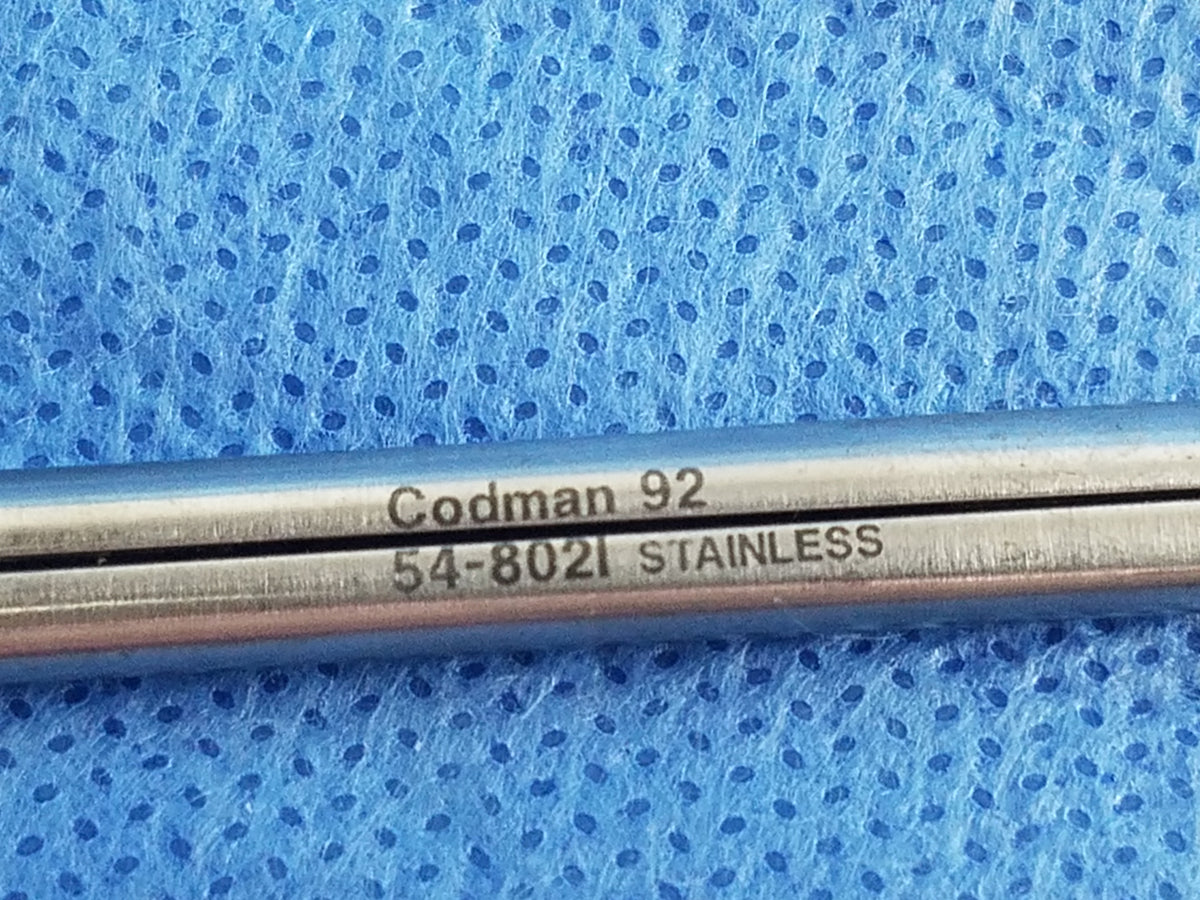 Lot of 3 Codman 54-8021 & 54-8018 Diethrich Coronary Artery Scissors