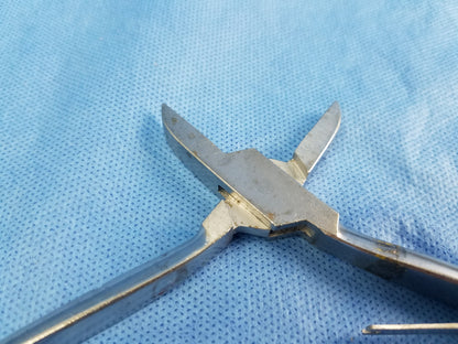 Stainless Steel Double Spring Podiatry Toenail Nipper Concave Jaws Surgical Podiatry Tool