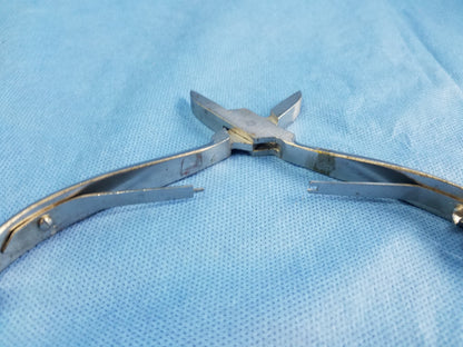 Stainless Steel Double Spring Podiatry Toenail Nipper Concave Jaws Surgical Podiatry Tool