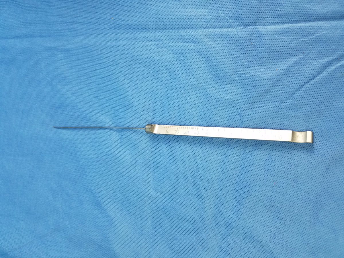 Orthopedic Surgical Depth Gauge Calibrated Measuring Instrument