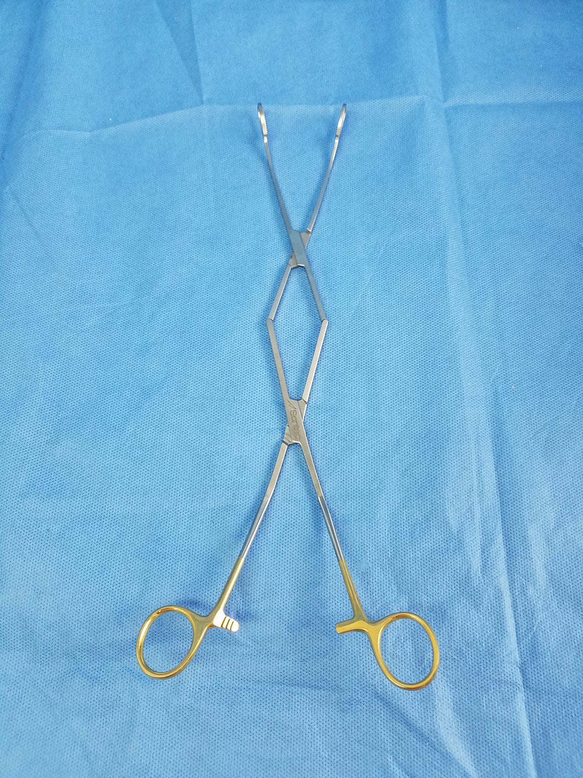 Sontec Curved Serrated Tunneling Forceps