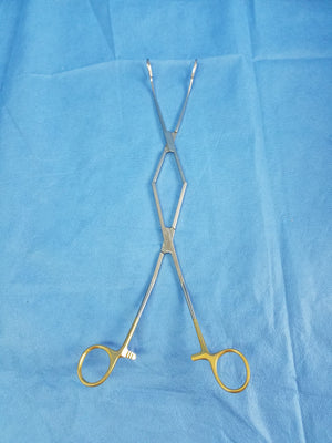 Sontec Curved Serrated Tunneling Forceps