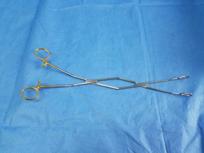 Sontec Curved Serrated Tunneling Forceps