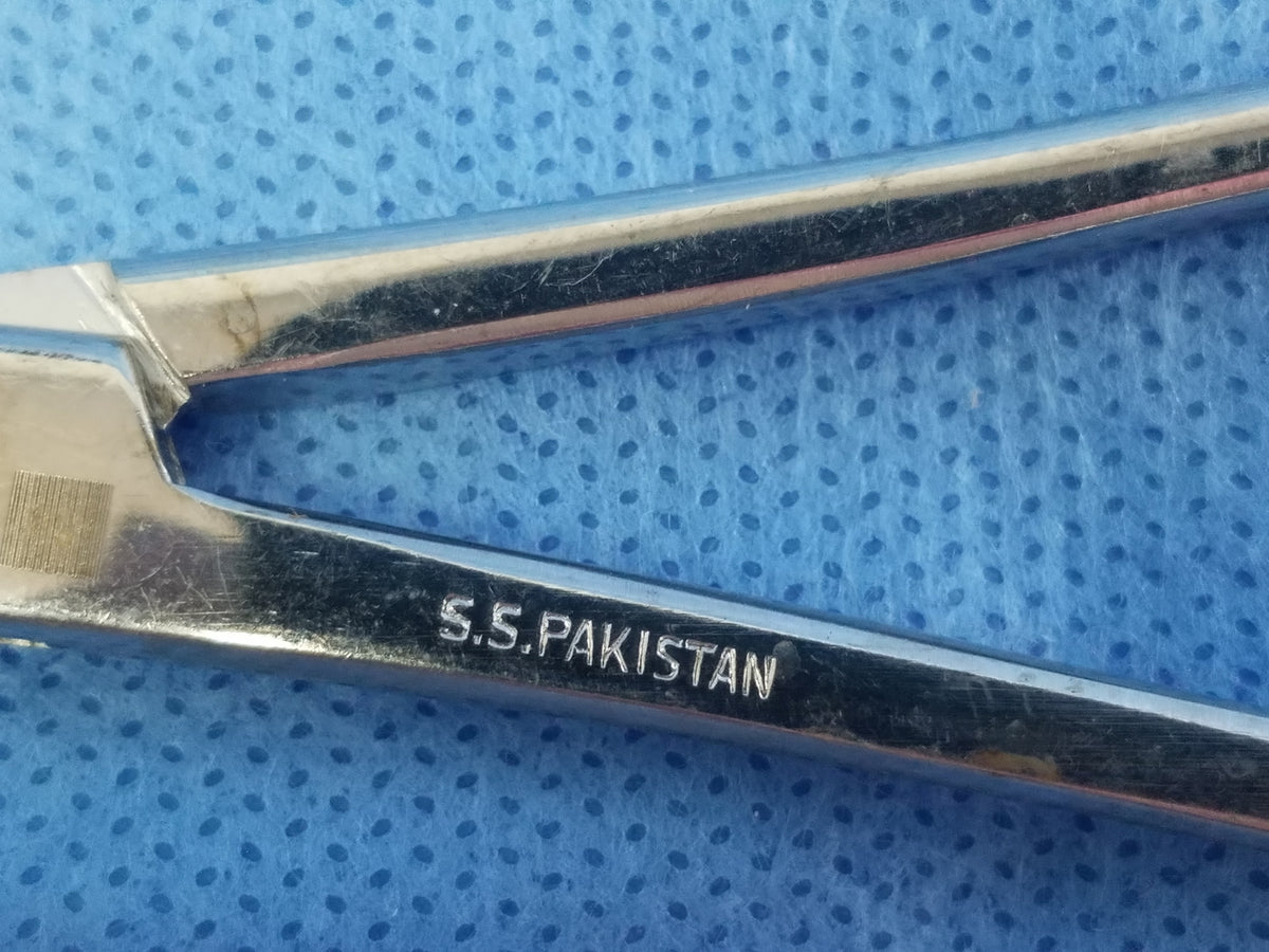 S.S. Pakistan Foerster Sponge Holding Forceps Straight Surgical Instrument