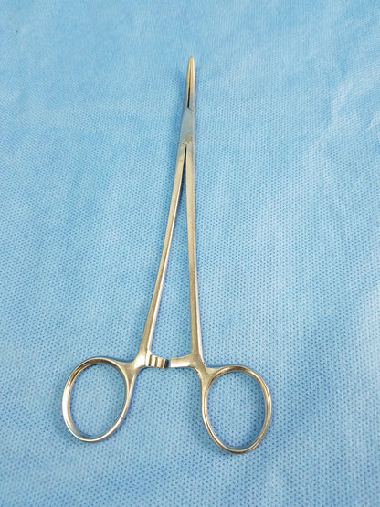 N.J. INSTR. CO. Stainless Steel Mayo Hegar Surgical Needle Holder
