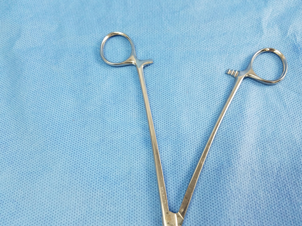 N.J. INSTR. CO. Stainless Steel Mayo Hegar Surgical Needle Holder
