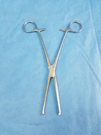 Codman Classic 34-4130 Straight Rochester Ochsner Forceps
