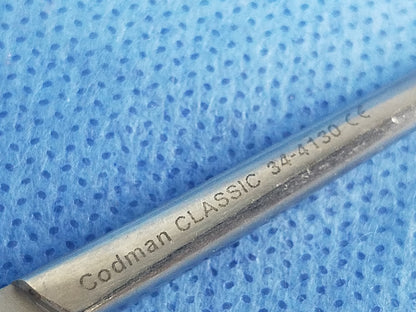 Codman Classic 34-4130 Straight Rochester Ochsner Forceps