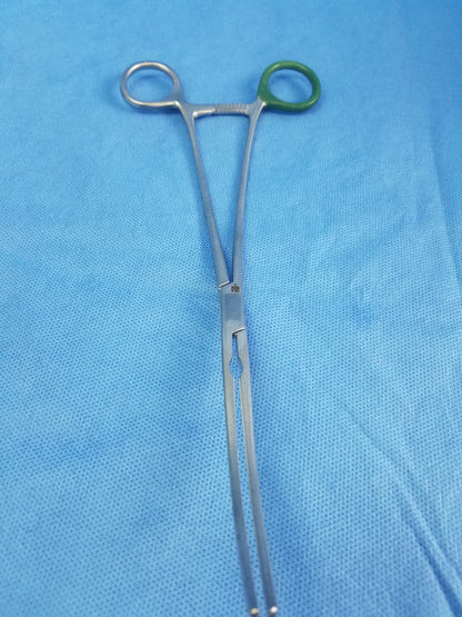 V Mueller 6299R Doyen Intestinal Clamp Curved Atraumatic Forceps