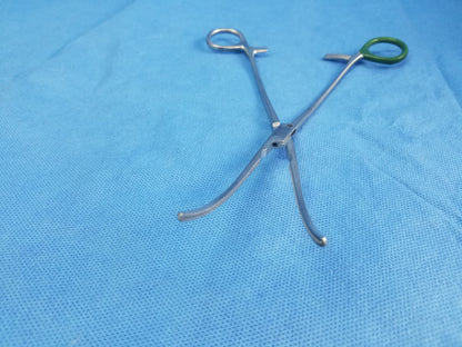 V Mueller 6299R Doyen Intestinal Clamp Curved Atraumatic Forceps