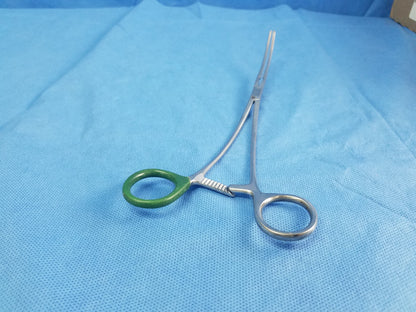V Mueller 6299R Doyen Intestinal Clamp Curved Atraumatic Forceps