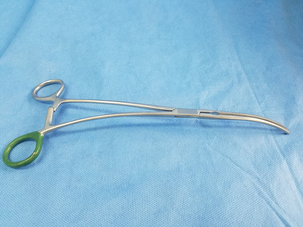 V Mueller 6299R Doyen Intestinal Clamp Curved Atraumatic Forceps