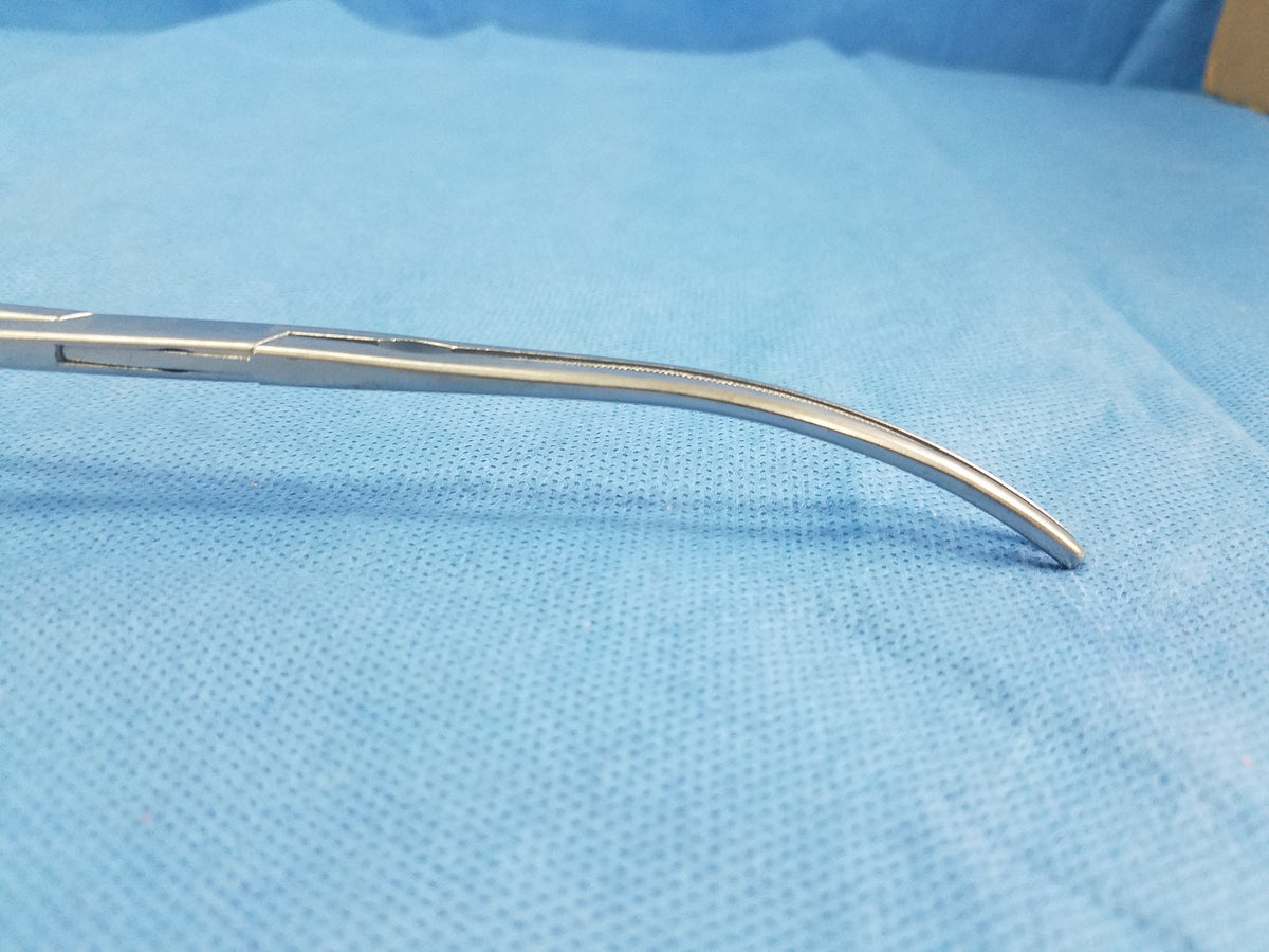 V Mueller 6299R Doyen Intestinal Clamp Curved Atraumatic Forceps