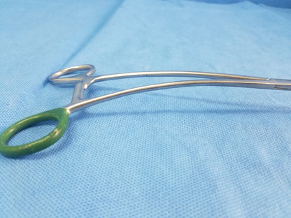 V Mueller 6299R Doyen Intestinal Clamp Curved Atraumatic Forceps