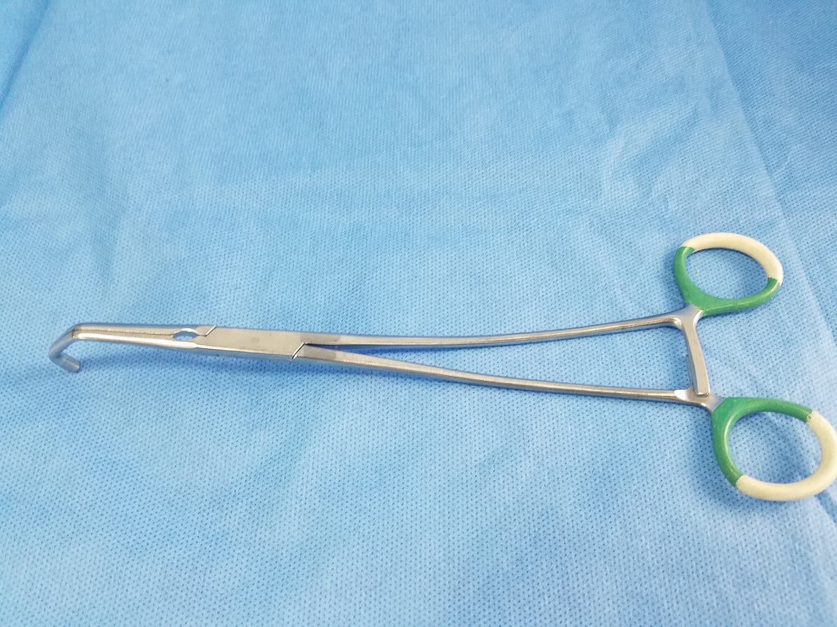 DeBakey Tangential Occlusion Surgical Clamp Atraumatic Vascular Instrument
