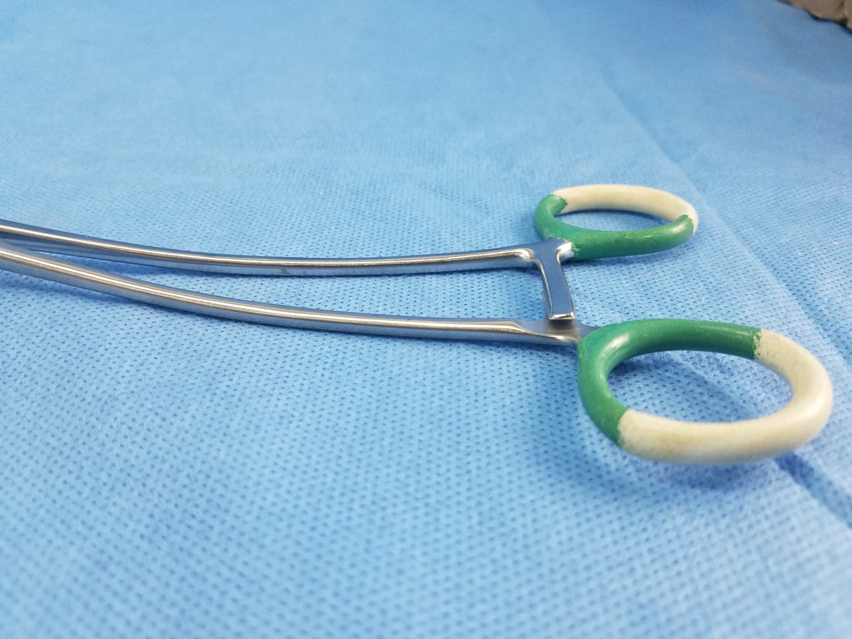 DeBakey Tangential Occlusion Surgical Clamp Atraumatic Vascular Instrument