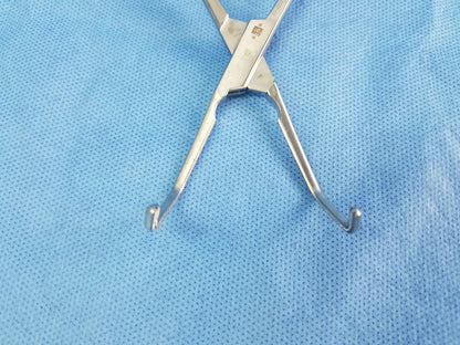 DeBakey Tangential Occlusion Surgical Clamp Atraumatic Vascular Instrument