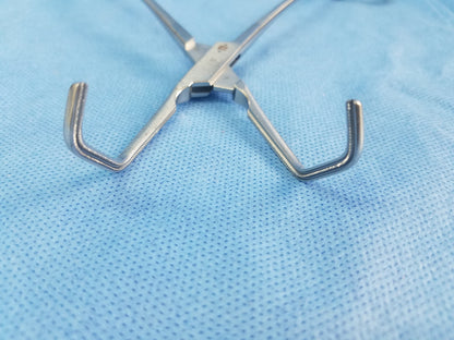 DeBakey Tangential Occlusion Surgical Clamp Atraumatic Vascular Instrument