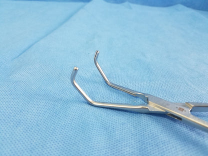 DeBakey Tangential Occlusion Surgical Clamp Atraumatic Vascular Instrument