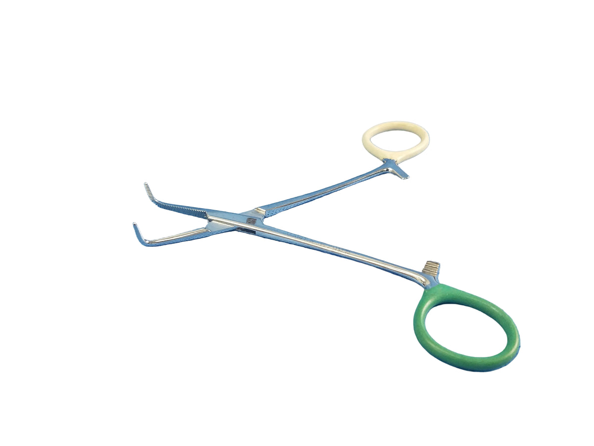 Stainless Steel Delicate Right Angle Steel Hemostat Forceps Serration Jaws