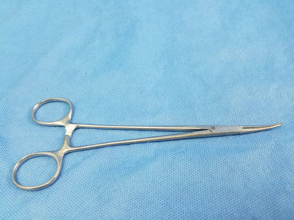 Stainless Steel Kelly Rankin Hemostat Scissor Curved Multipurpose