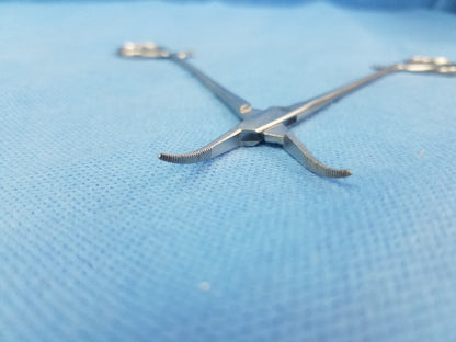 Stainless Steel Kelly Rankin Hemostat Scissor Curved Multipurpose