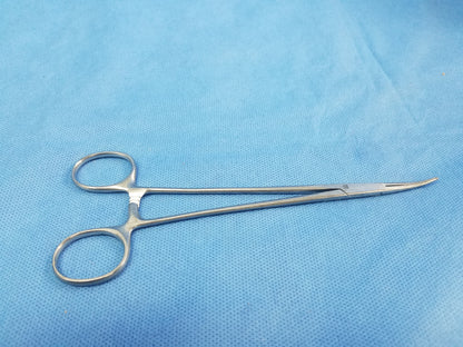 Stainless Steel Kelly Rankin Hemostat Scissor Curved Multipurpose
