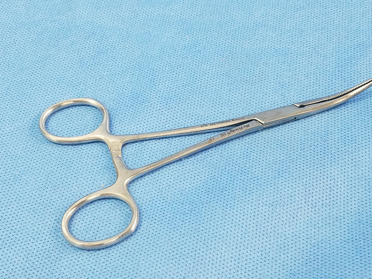 Hu-Friedy H2 Hemostat Scissor Curved Multipurpose Surgical Instrument