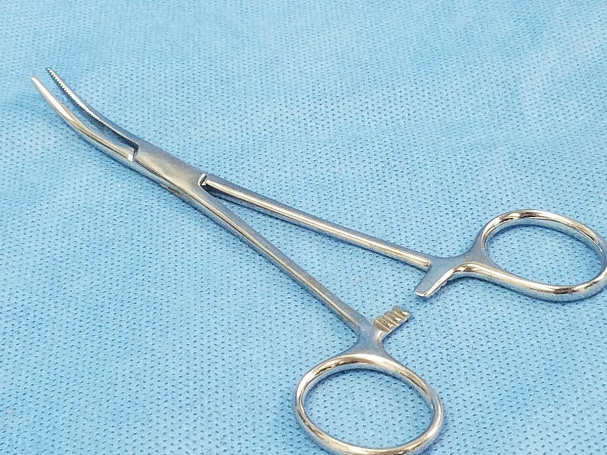 Kelly Rankin Hemostat Scissor Curved Multipurpose Surgical Instrument