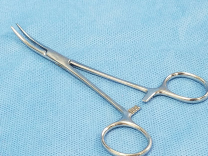 Kelly Rankin Hemostat Scissor Curved Multipurpose Surgical Instrument