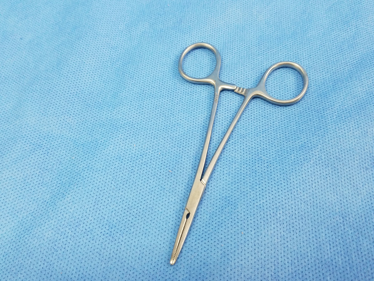 Hemostatic Surgical Kelly Locking Artery Forceps Hemostat Needle Holder