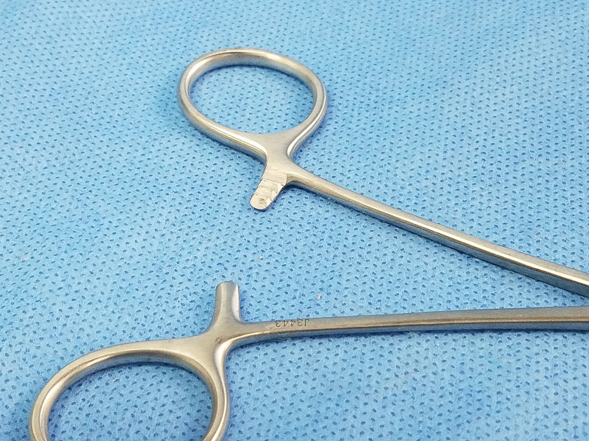 Hemostatic Surgical Kelly Locking Artery Forceps Hemostat Needle Holder