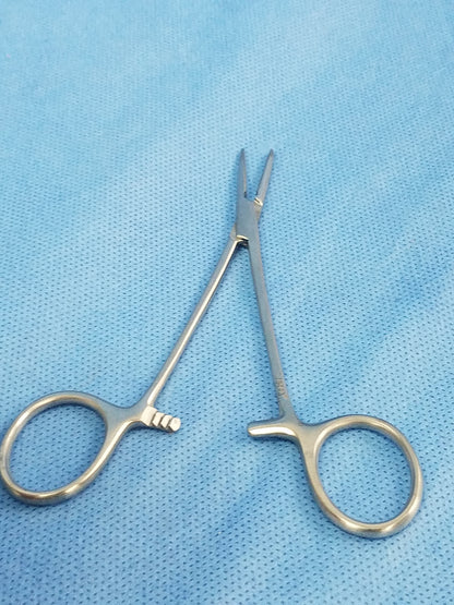 Hemostatic Surgical Kelly Locking Artery Forceps Hemostat Needle Holder