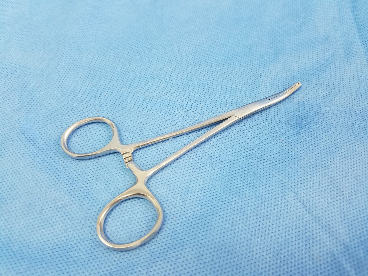 Kelly Rankin Hemostat Scissor Curved Multipurpose Surgical Instrument