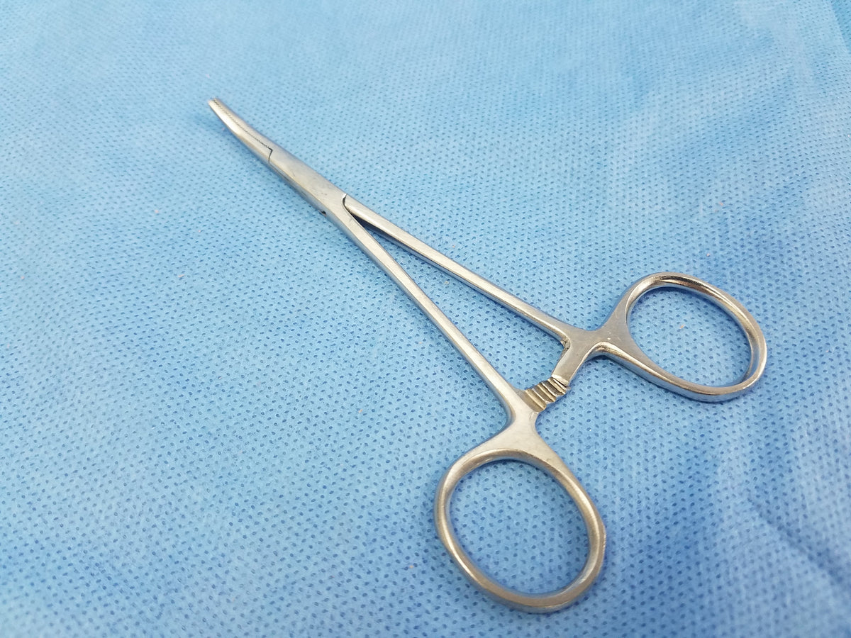 Kelly Rankin Hemostat Scissor Curved Multipurpose Surgical Instrument