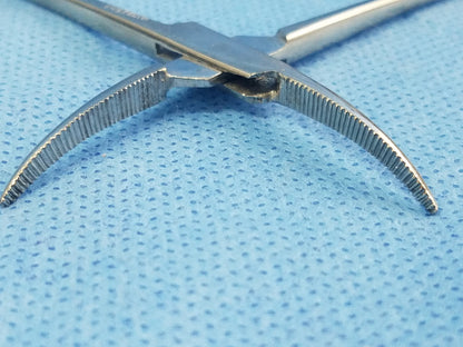 Kelly Rankin Hemostat Scissor Curved Multipurpose Surgical Instrument
