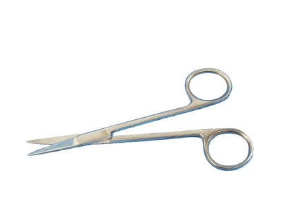 Straight Iris Scissor Stainless Steel Surgical Dental Tool