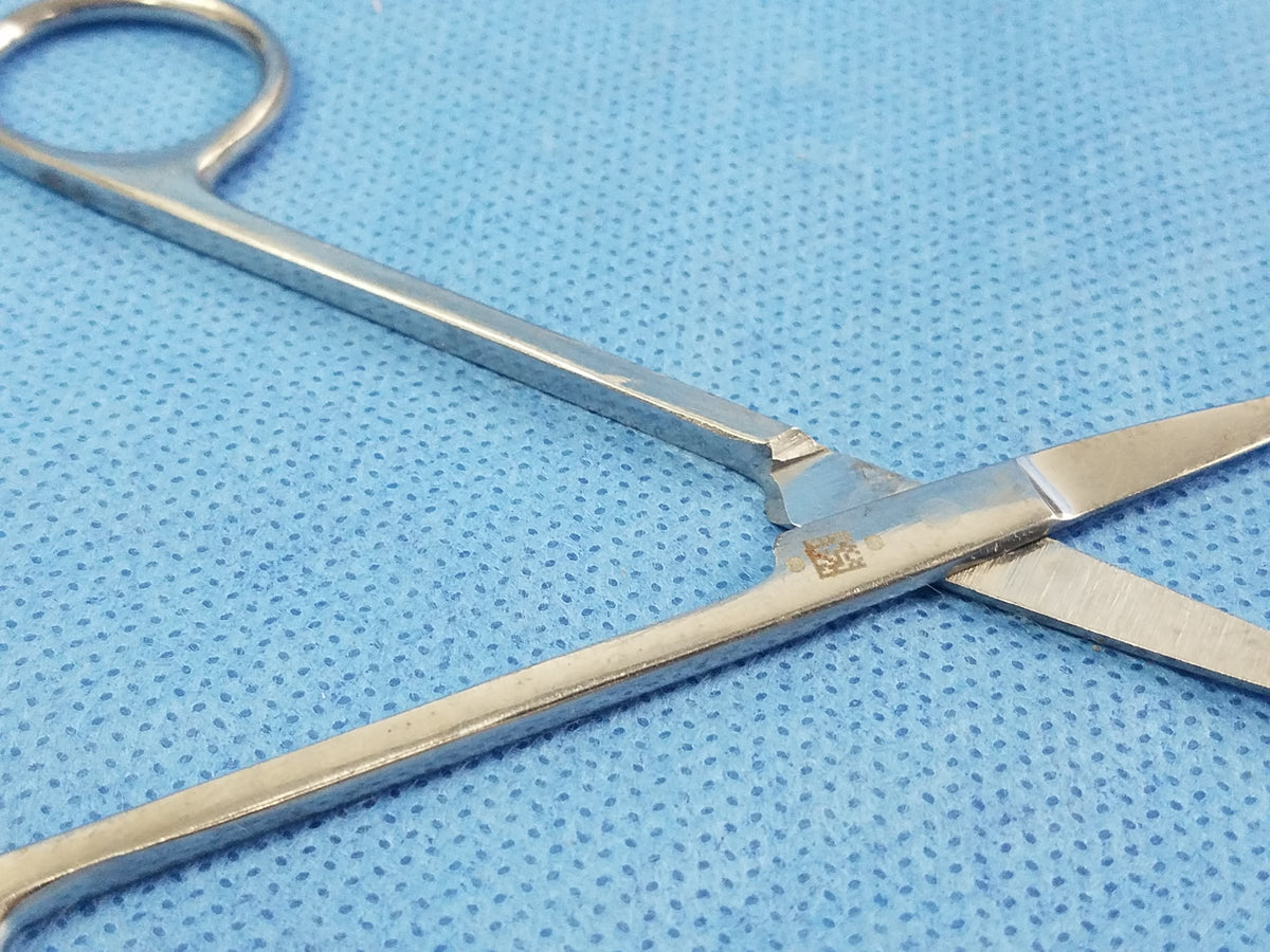Straight Iris Scissor Stainless Steel Surgical Dental Tool