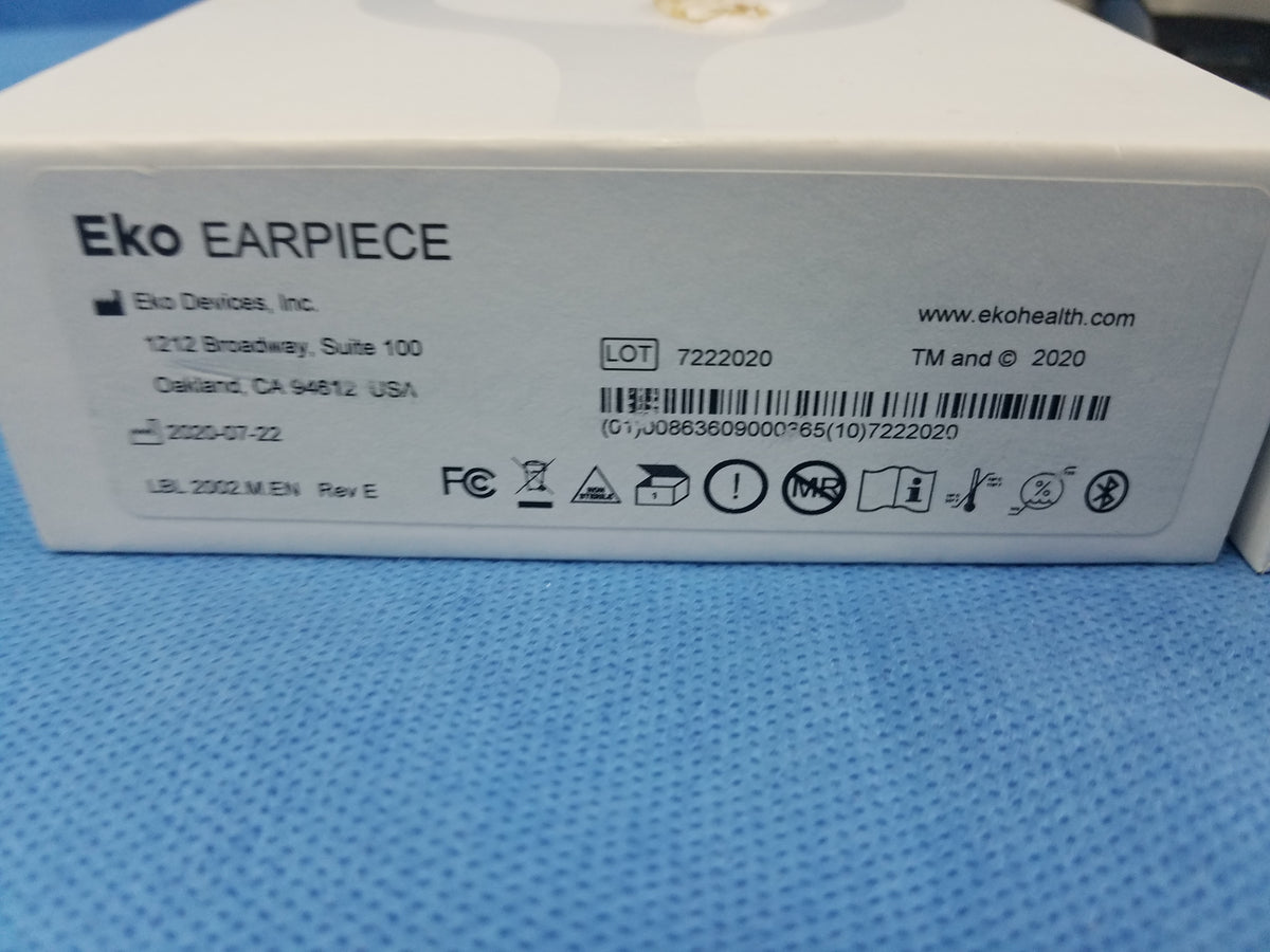 Eko Duo Portable ECG + Digital Stethoscope With Wireless Charger & Earpieces