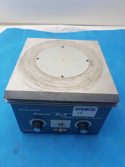 Cole-Parmer 4817 Solid State Magnetic 9″X9″ Stirrer With Hot Plate