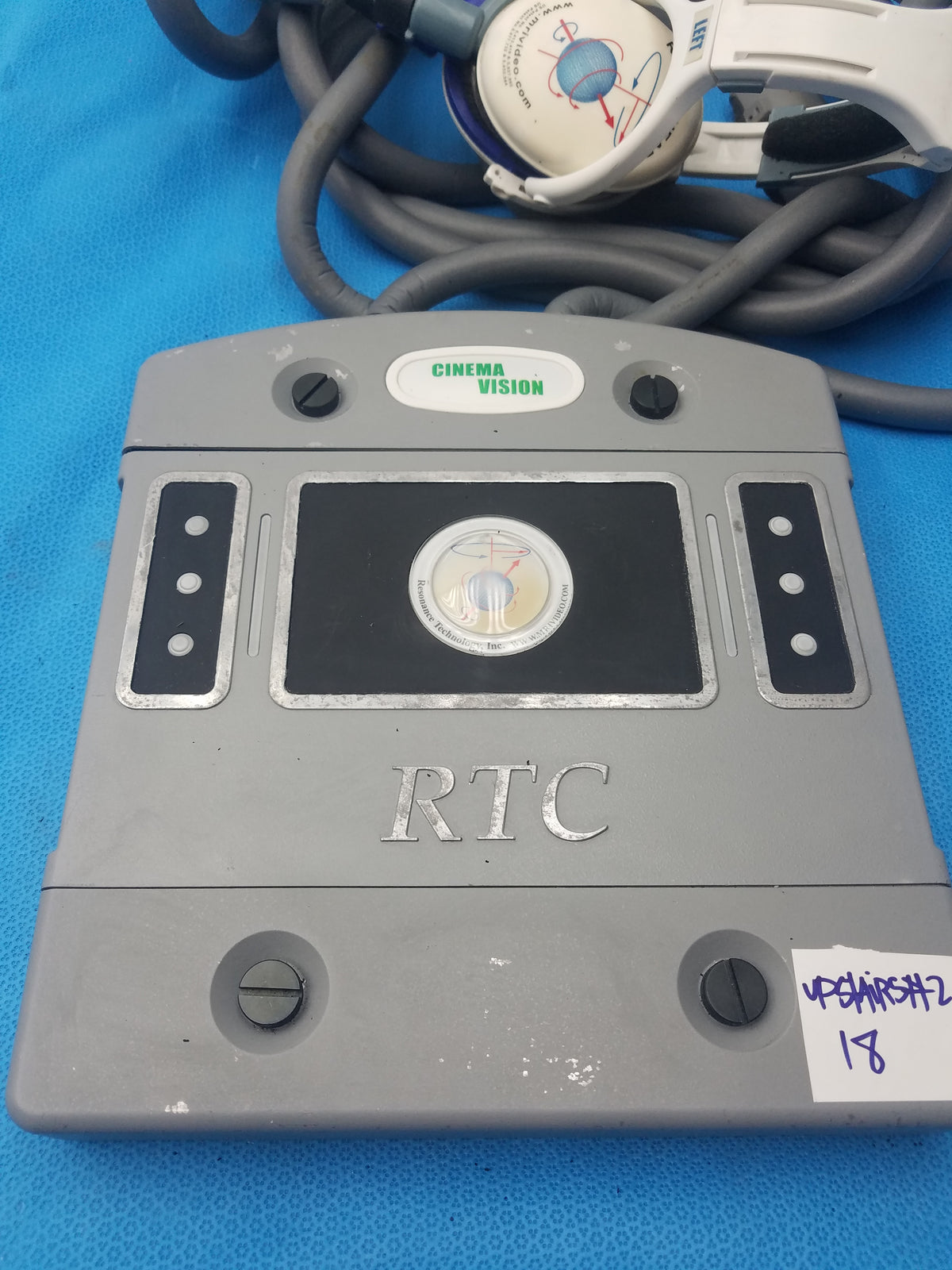 Resonance Technology CinemaVision Transducer RTC MRI Headset